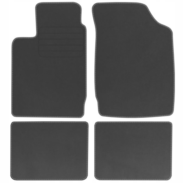 Renault Thalia 99-13 Velurové koberce Comfort Grafit