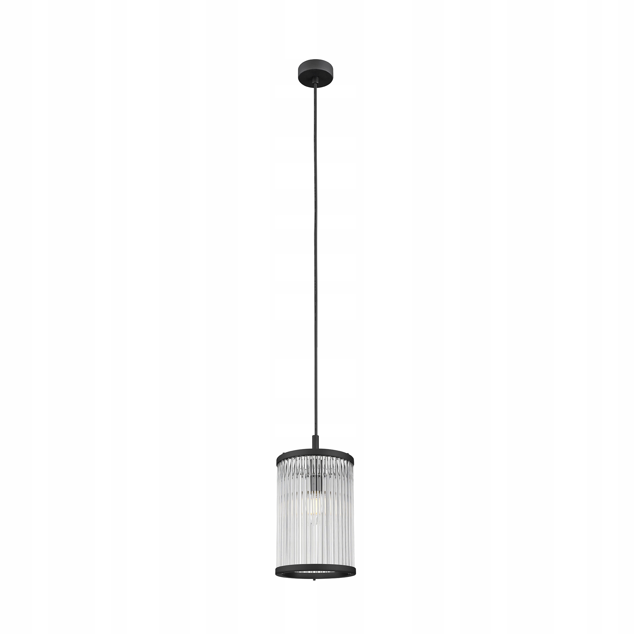Závesná lampa Art Deco čierna Sergio 1xE14, 60 W, 15x150 cm, Zuma Line