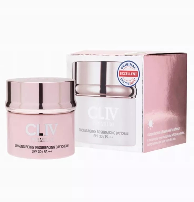 Krem Odmładzająco-modelujący Do Twarzy CLIV Premium 30 Spf Na Dzień 50 ML