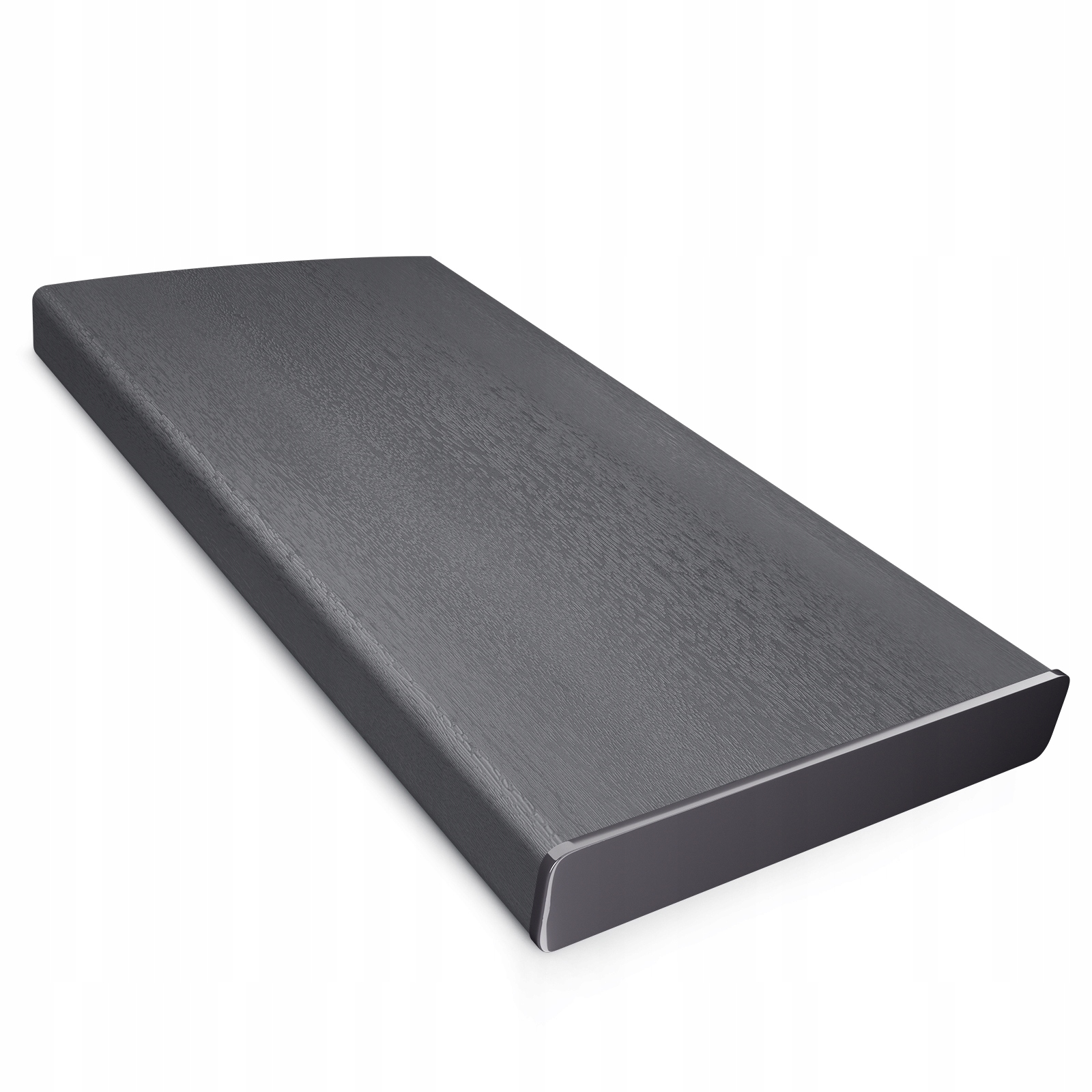 Renovační krytka na starý vnitřní parapet grafit, šířka 38 Cm, délka 120 cm