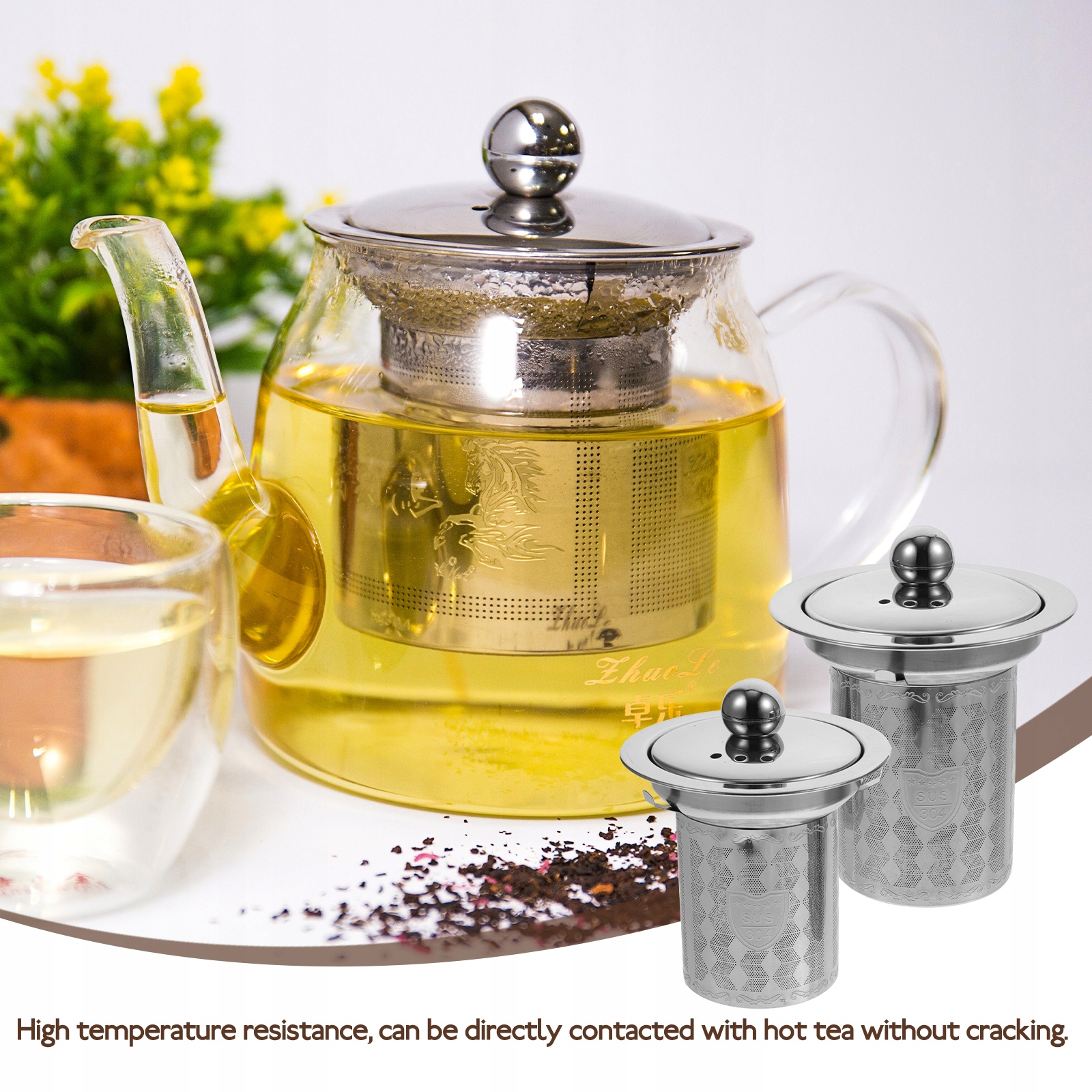 Czajnik Sitko Zaparzacz Wkład Filtra 2 Szt Rodzaj inny