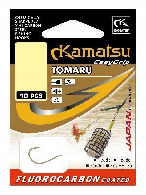 Przypon Kamatsu Tomaru Koszyczek Nr.4 0,18mm 50cm (10szt)