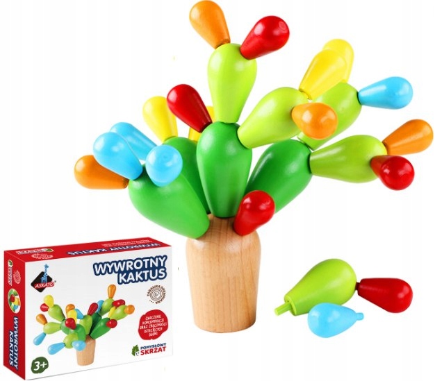 

Wywrotny Kaktus Drewniana Gra zręcznościowa