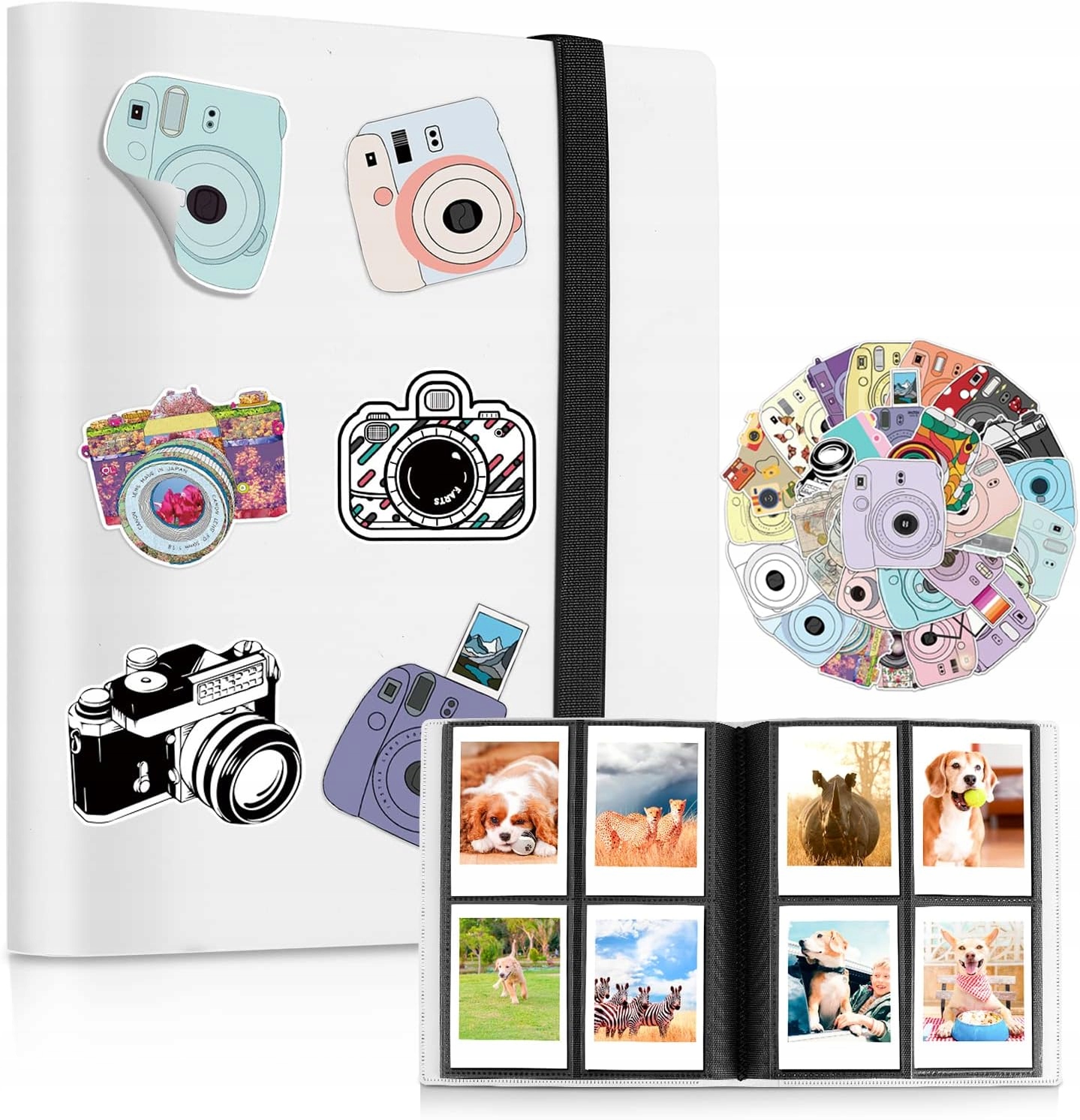 INSTAX MINI 12 11 9 ALBUM NA ZDJĘCIA DO INSTAXA 160 KIESZENI RAMKI DO ZDJĘĆ