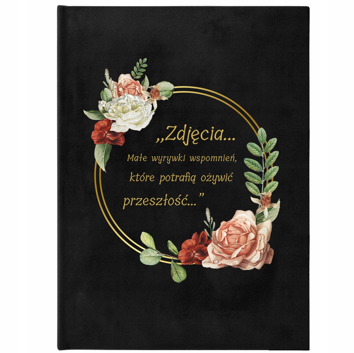 Zasouvací fotoalbum 200 fotografií 13x18 Potisk Rodinná kronika Velurová