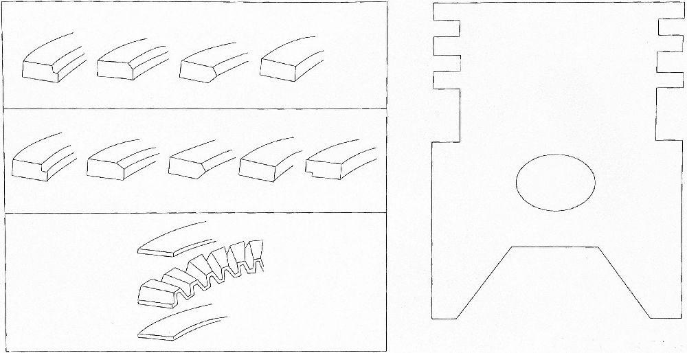 PIERŚCIENIE DO BRIGGS&STRATTON 594437 AVS INTEK 15-19KM 90,5MM MODELE 31 Kod producenta 07-01021