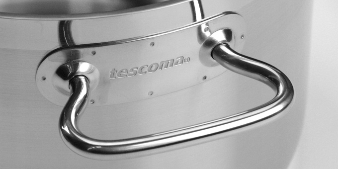 TESCOMA GARNKI HOME PROFI 9 EL Kolor szary srebrny