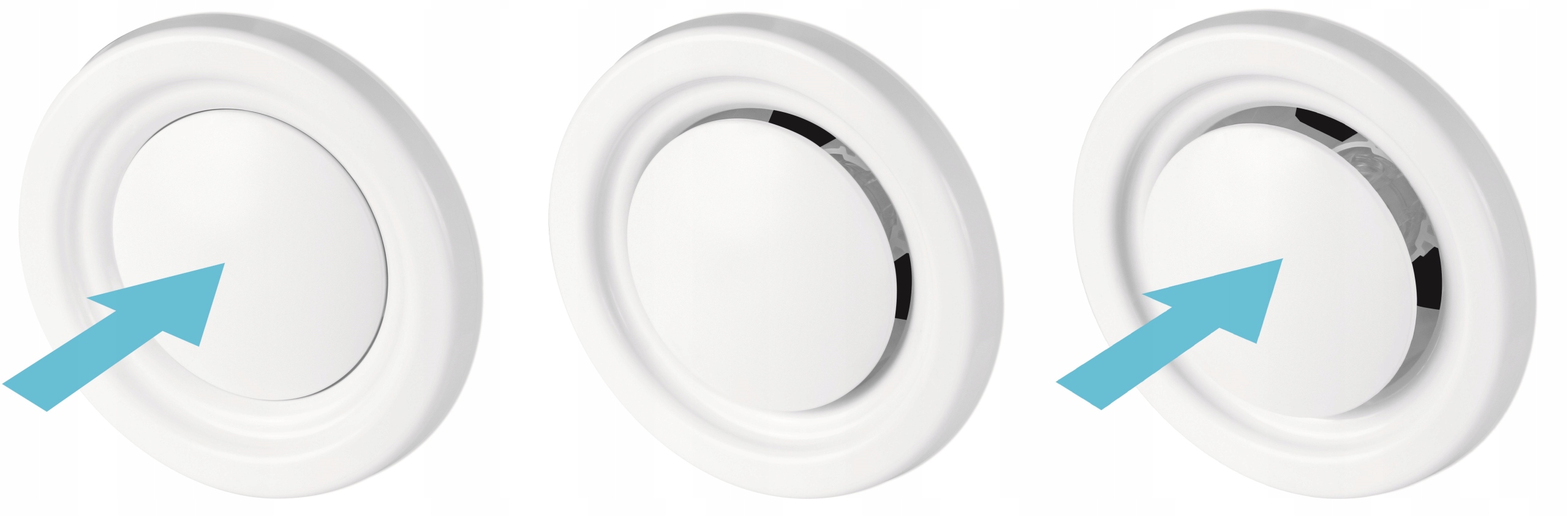 Anemostat Velite AVM150 biały