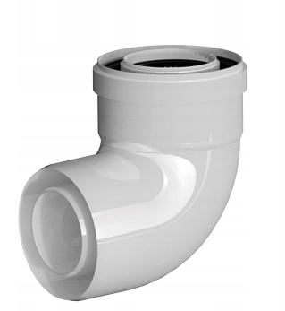 Kolano koncentryczne Ricom Pp 90 stopni 80/125