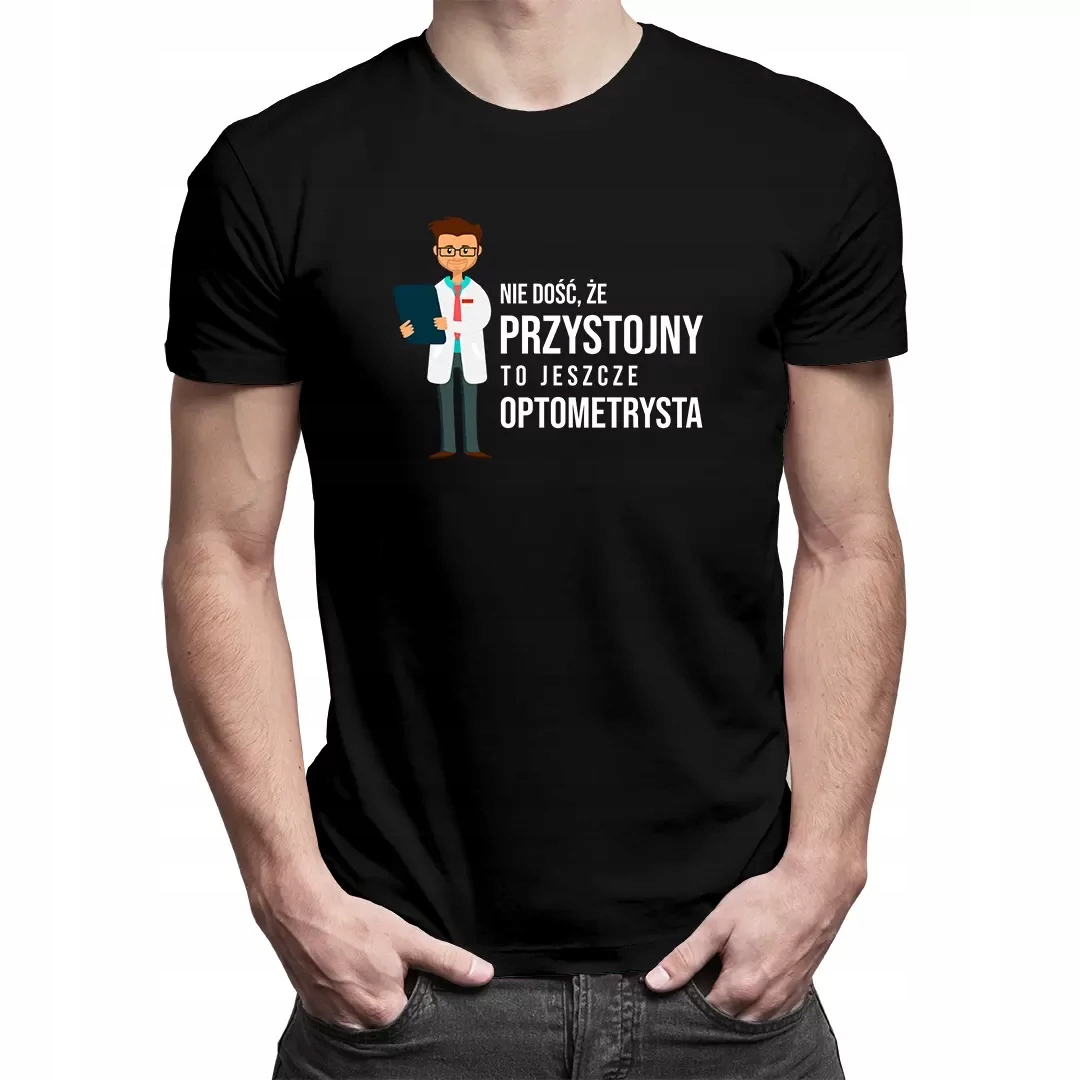 

Nie dość, że przystojny, to jeszcze optometrysta