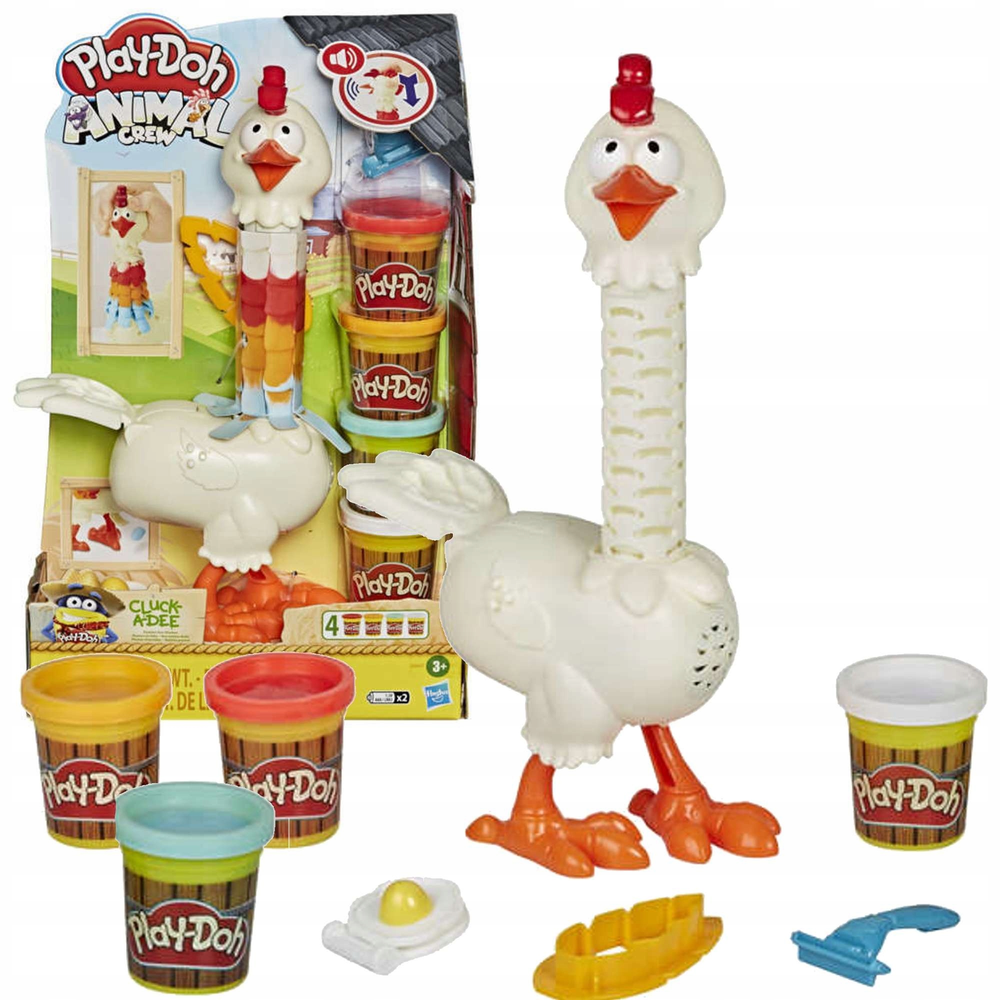 

Play Doh Ciastolina Zestaw Farma Kurczak Dźw Akc