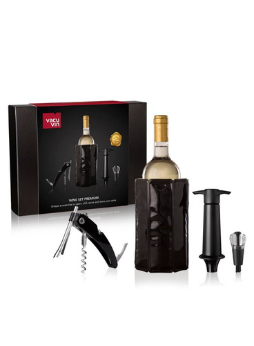 Sada na víno Vacu Vin Wine Set Premium 4 doplnky
