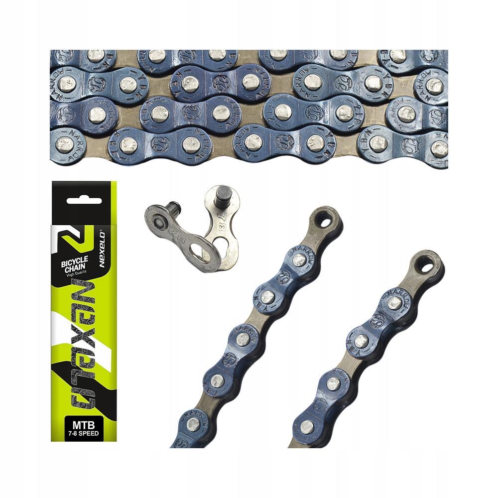 

Łańcuch rowerowy 116 ogniw 6-7 rzędowy 1/2x3/32