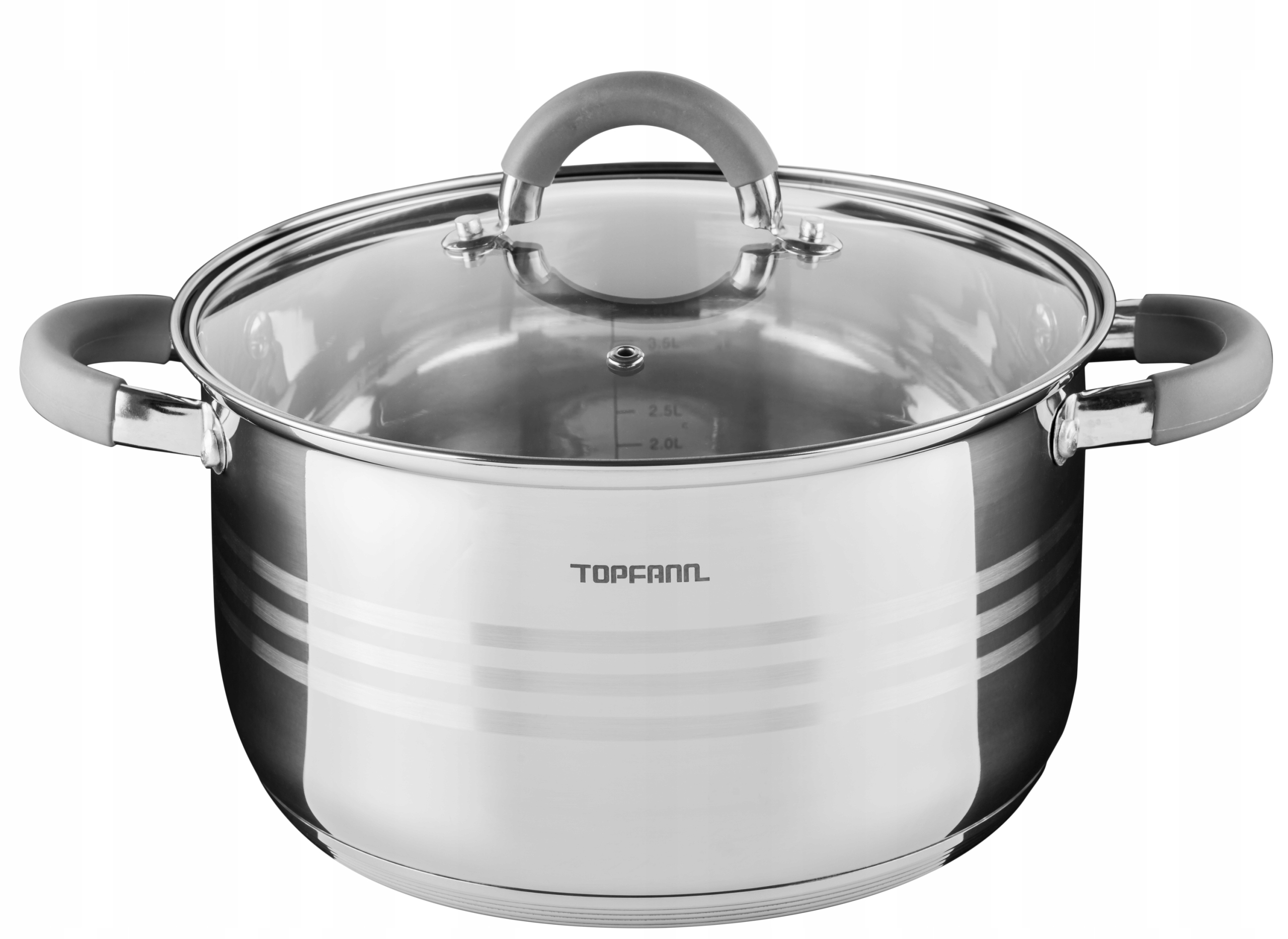 

Garnek Ze Stali Nierdzewnej 20CM Gaz 3L Indukcja