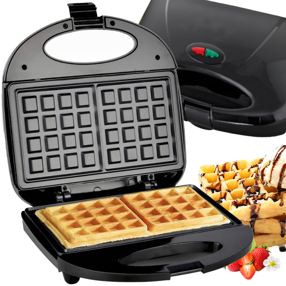 Gofrownica EKT008 Blueberry Mocna 1000W Esperanza 2 Duże Gofry