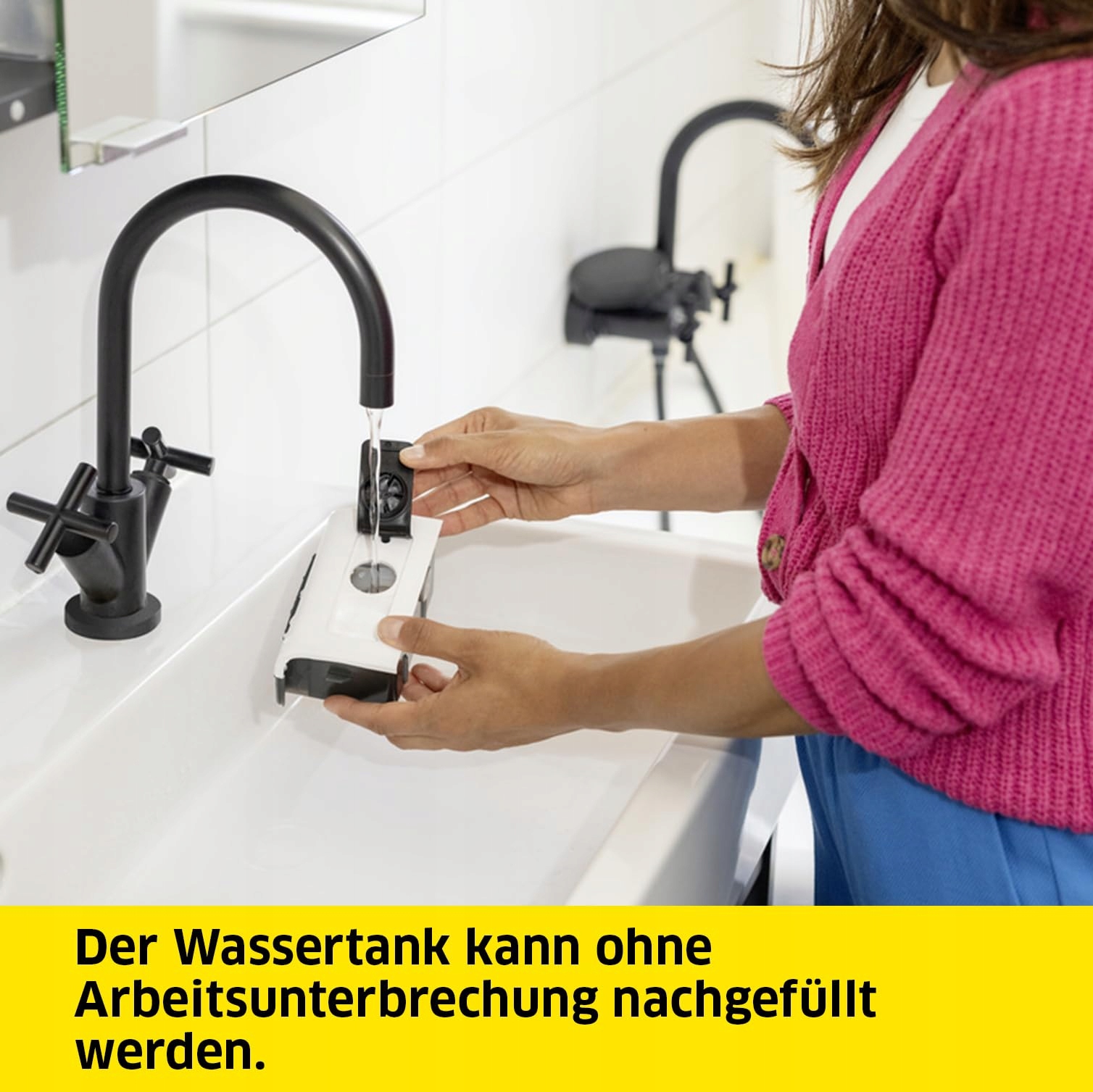KÄRCHER SC 1 Mop Parowy, 30s nagrzewanie, 30m², 0,2l, 1300W — miniatura 6