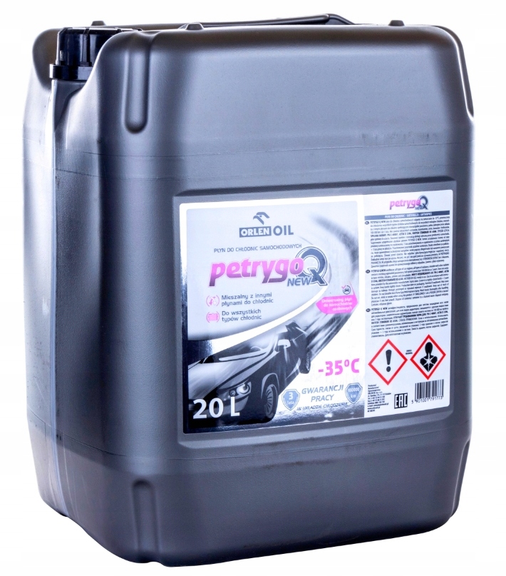

Płyn Chłodniczy Petrygo Q New Różowy 20L -35°C