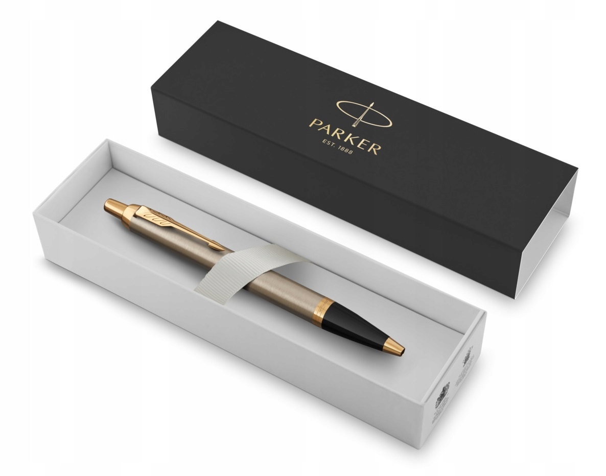 Parker Długopis IM Brushed Metal Stalowy Gt