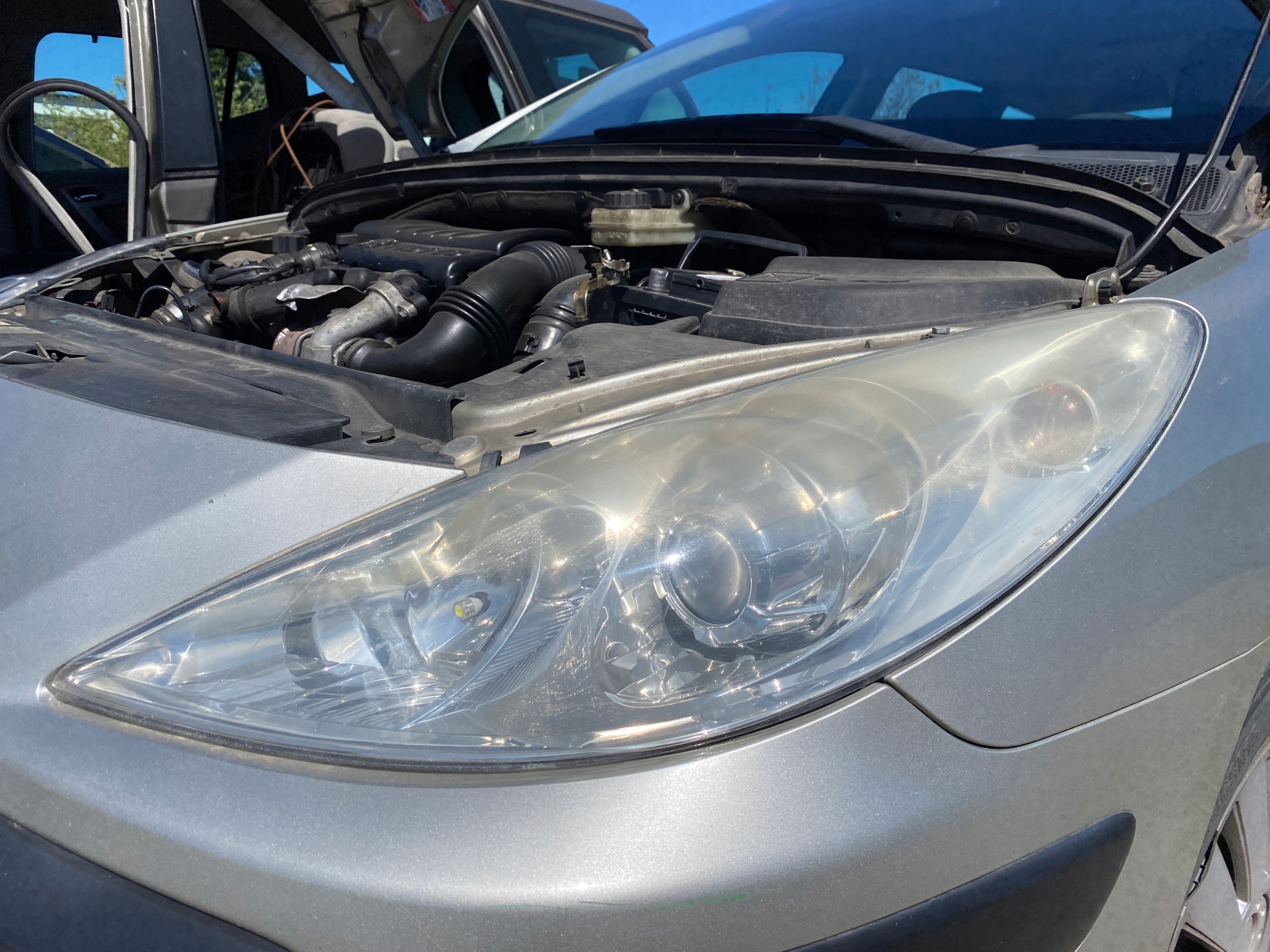 REFLEKTOR light left front front Peugeot 307 SW 05-08