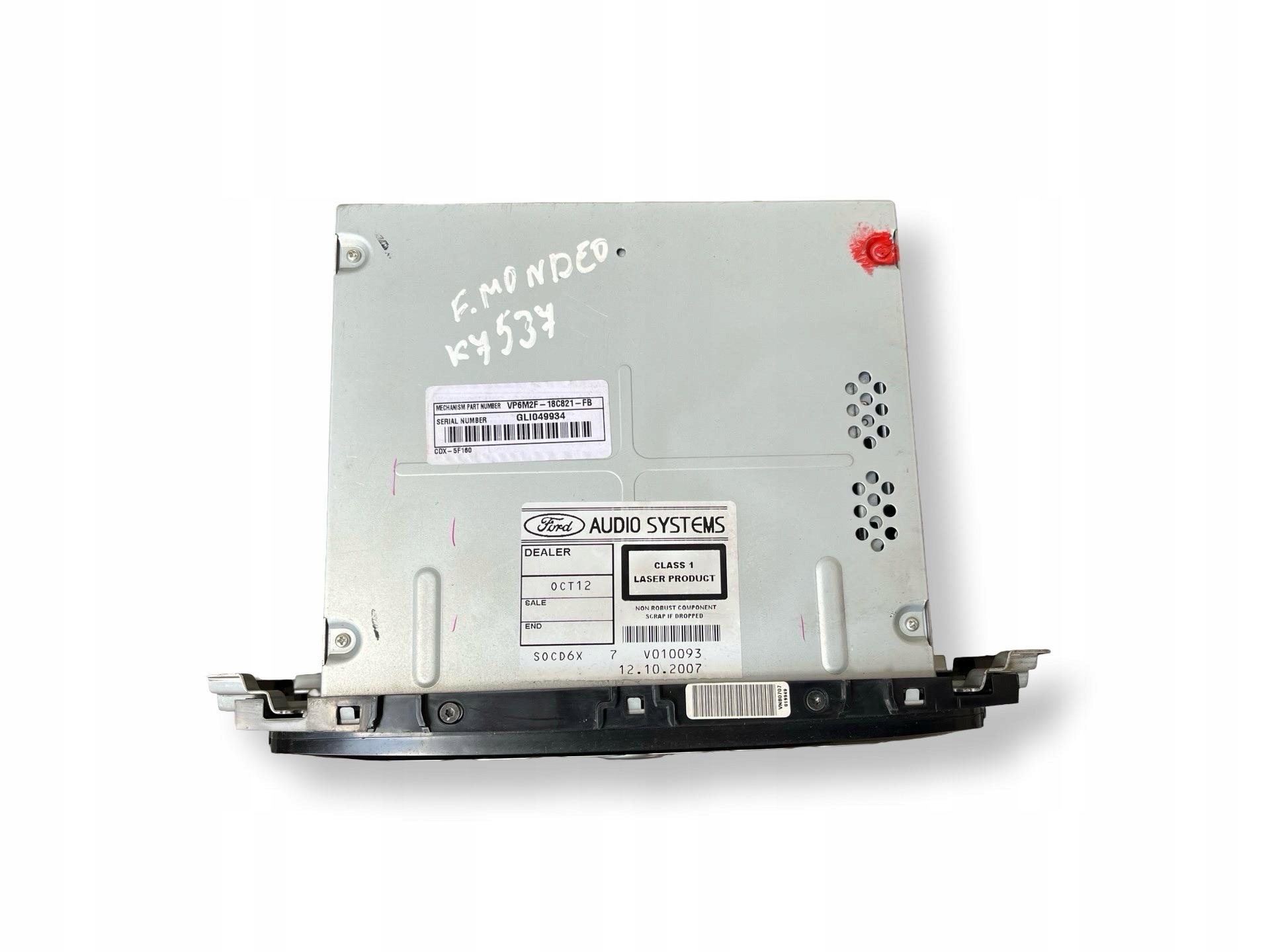 Radio samochodowe Ford Mondeo 4 2007 7S7T-18C939-BF
