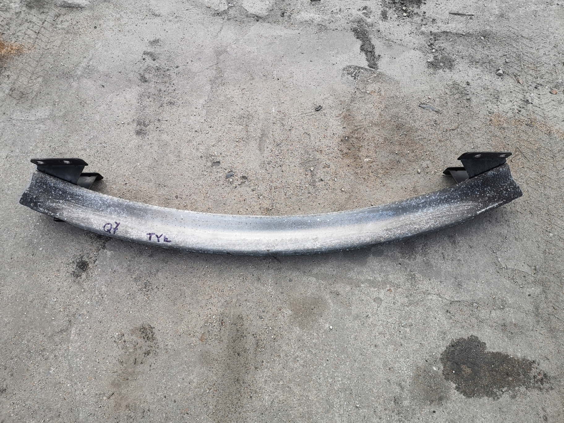 AUDI Q7 pillar bumper support rear part rear