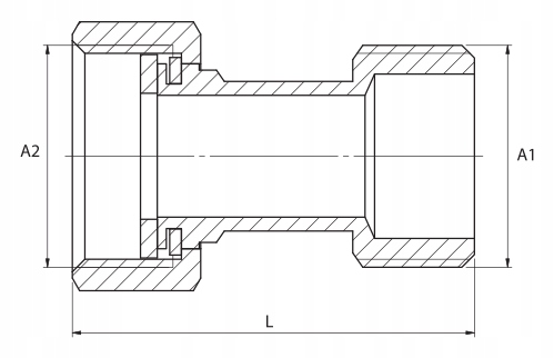 ŚRUBUNEK PÓŁŚRUBUNEK MOSIĘŻNY MOCNY 3/4 CALA GZ GW Marka Emix