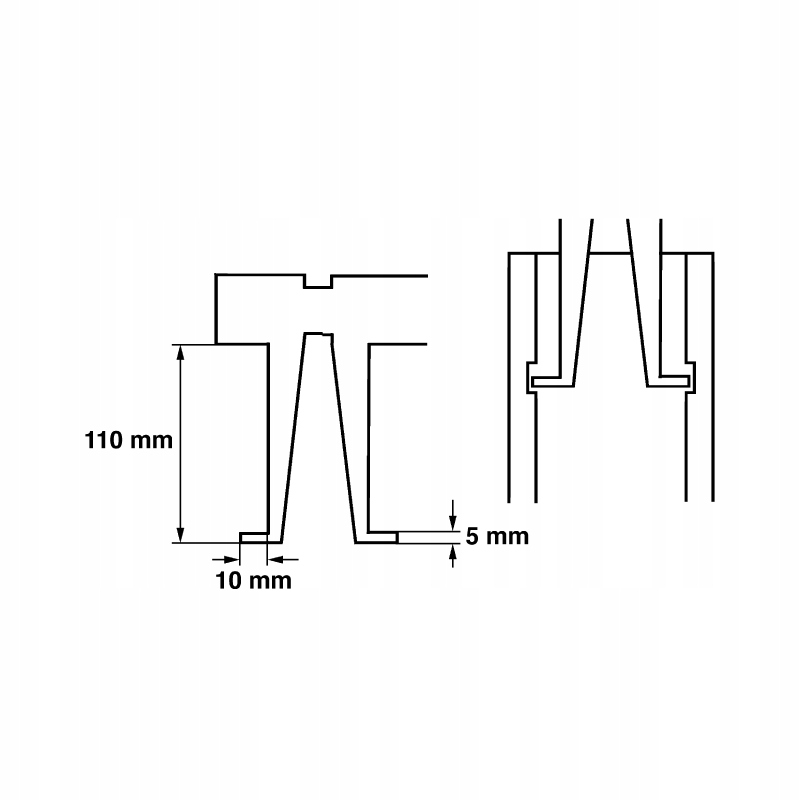 SUWMIARKA DO POMIARÓW WEW. 9-150mm LIMIT 128170107 Kod producenta 128170107