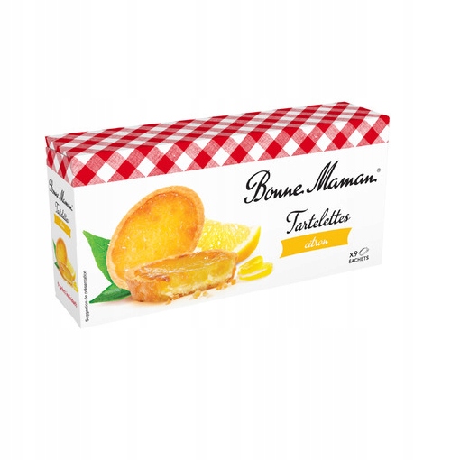 Bonne Maman Citron Tartalettes košíčky s citrónovým džemom 125g