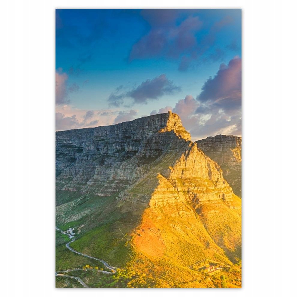 

Plakat 62x93 Zachód słońca Góry Widok