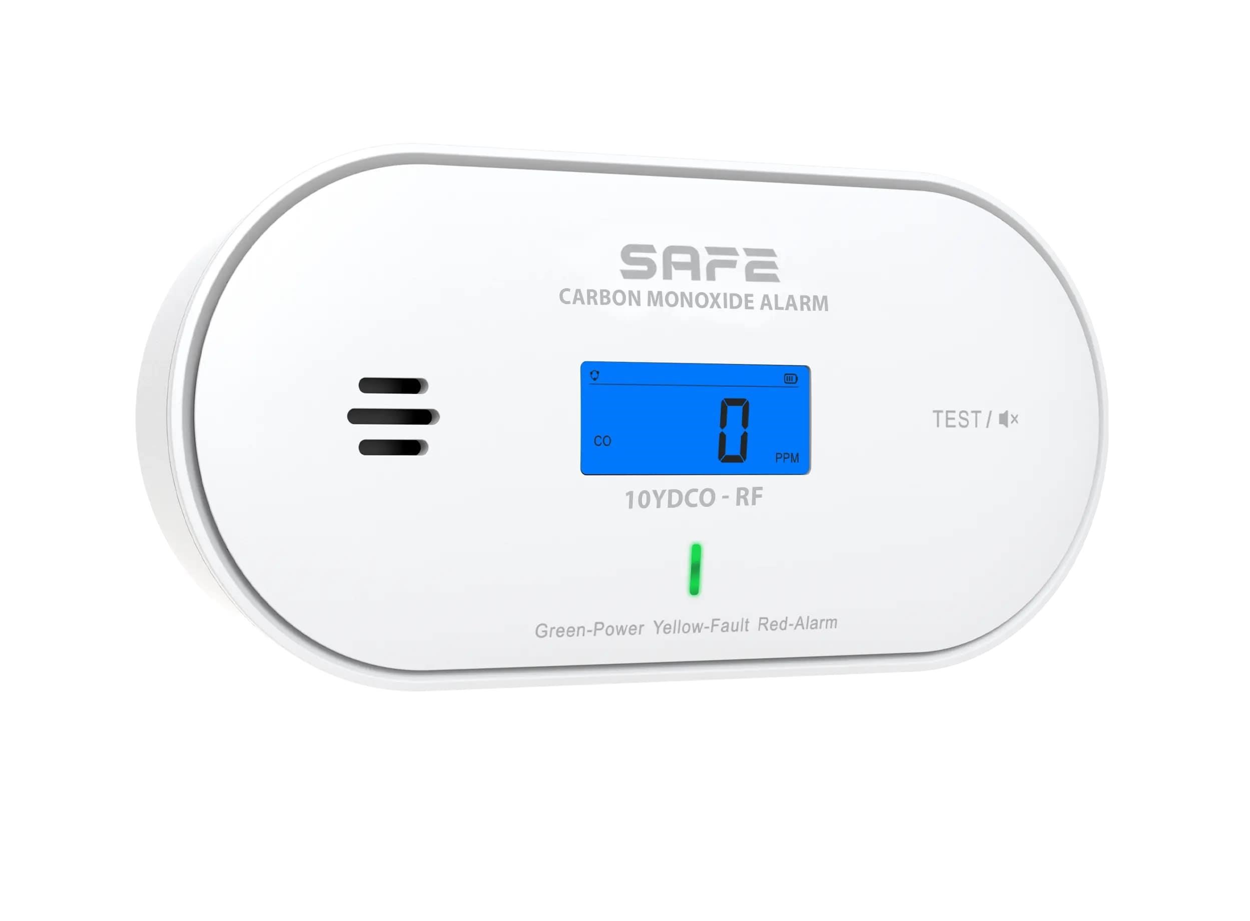 Safe Hlásič oxidu uhelnatého 10YDCO-RF bezdrátově propojitený SAFE10YDCO…