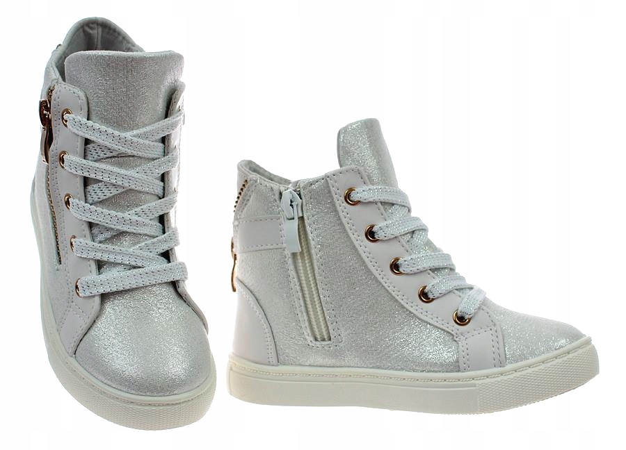 BOTKI BUTY SPORTOWE WYSOKIE TRAMPKI DZIECIĘCE 5946 roz. 36 Marka Inna marka