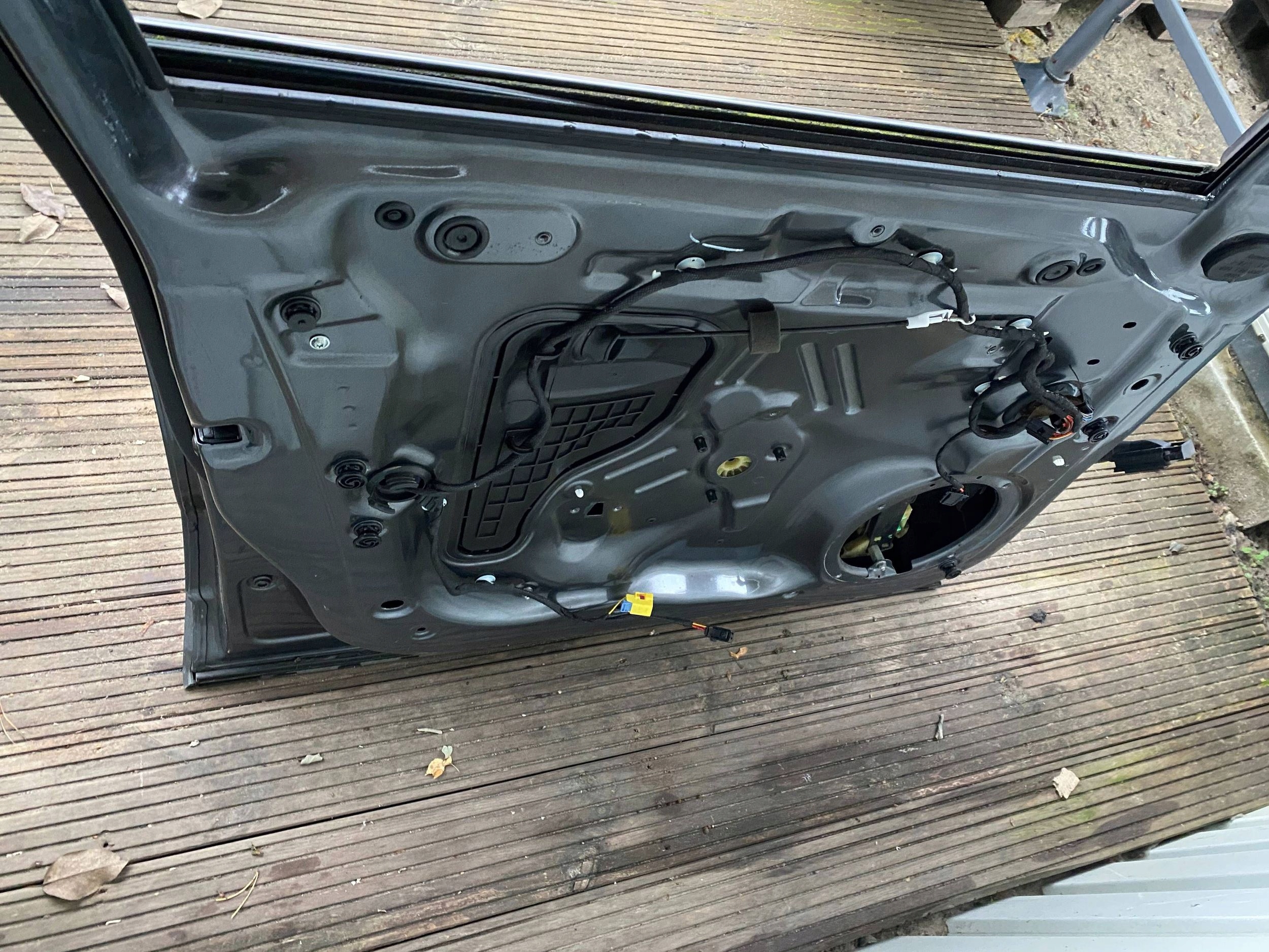 AUDI Q5 LIFT OFFROAD 8R complete door left front front LX7R grey