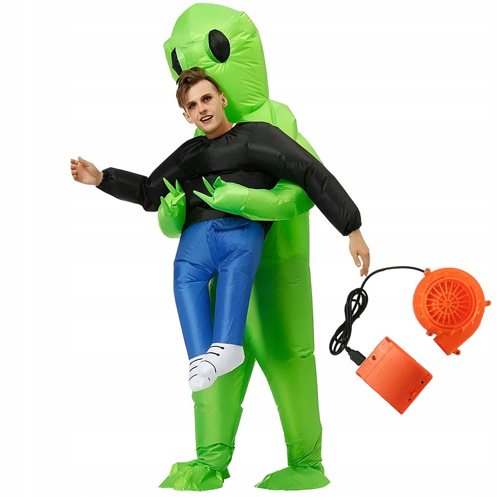 Nafukovací Kostým Mimozemšťané Halloween Karneval Cosplay Pro Dospělé I Děti