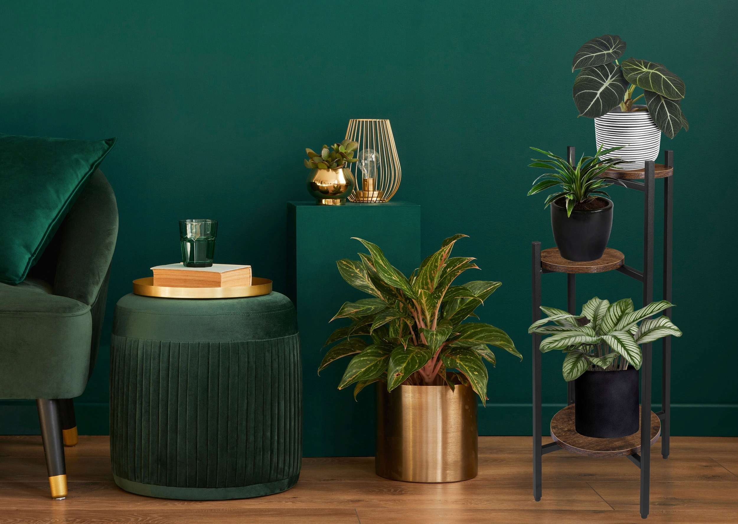 МЕТАЛЕВА ПІДСТАВКА ДЛЯ КВІТІВ FLOWER PLANTS STAND RUSTIC LOFT 80 см Оригінальний стан упаковки