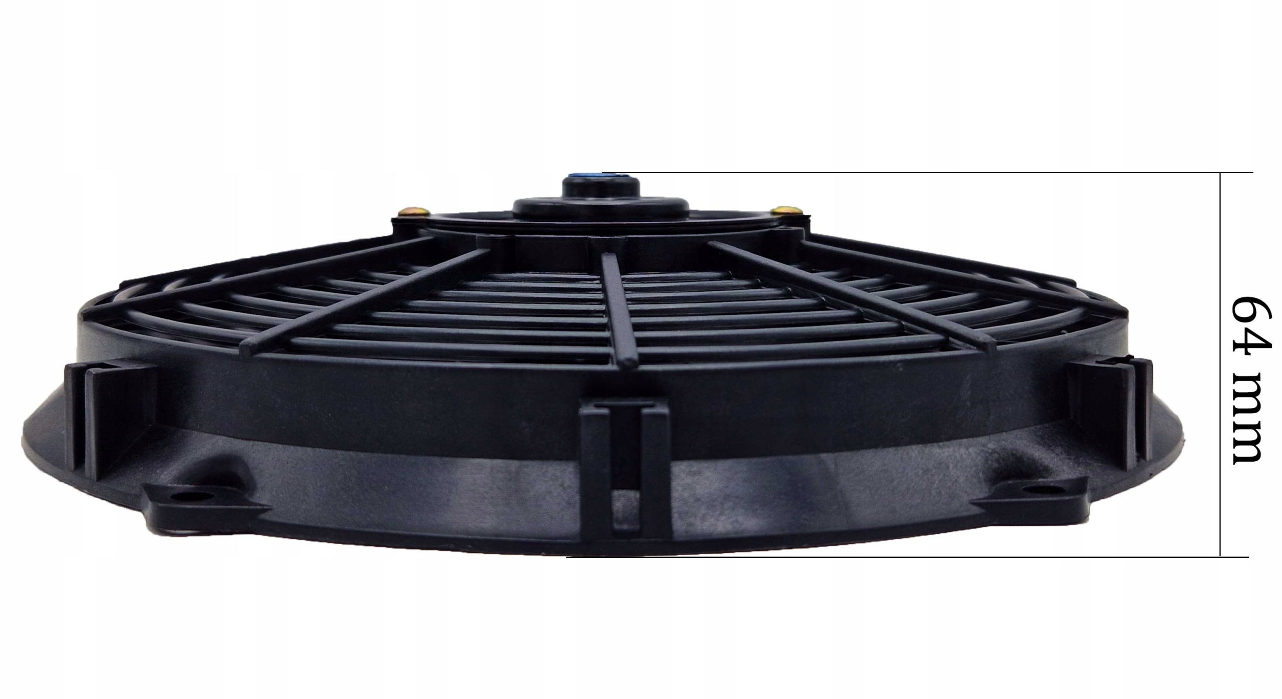 CIENKI WENTYLATOR CHŁODNICY 12V 29cm ssący Producent części Inny