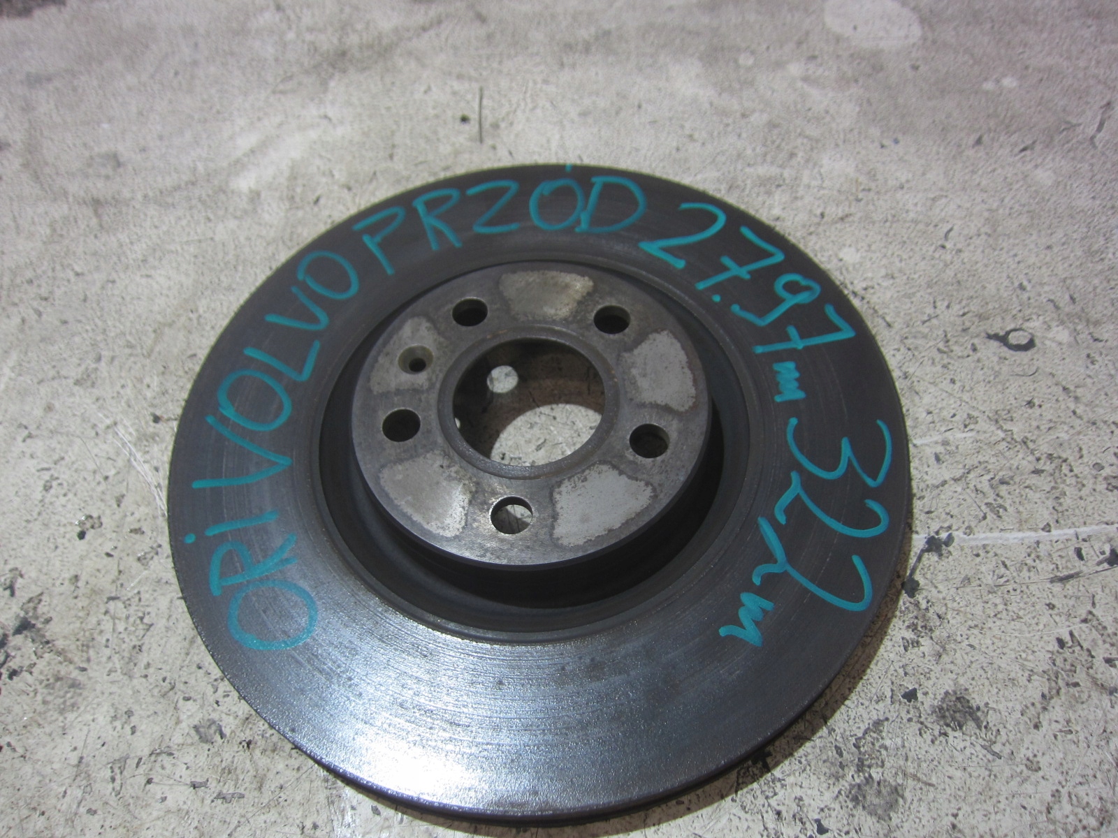 VOLVO XC60 II XC 60 2.0 T5 front discs brake front 322MM 32301393