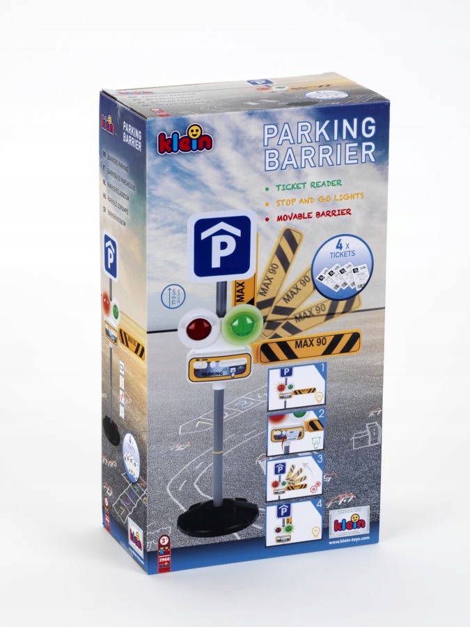 Ruchoma BRAMKA PARKINGOWA Szlaban Znak Drogowy Wiek dziecka 3 lata +