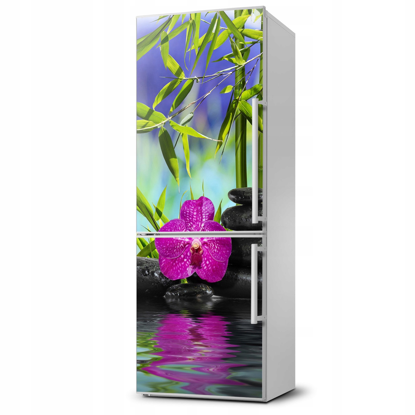 

Naklejka Magnes Magnes Orchidea i bambus 60x180