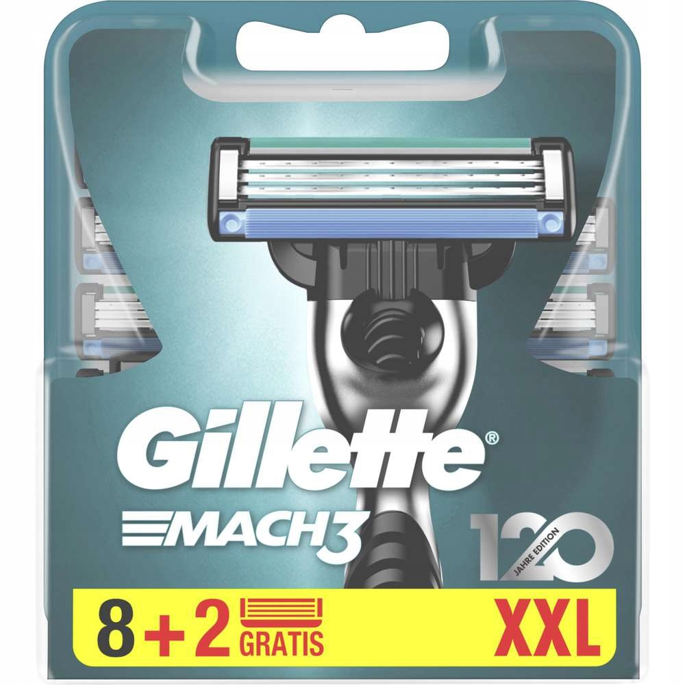 

Gillette Mach 3 wkłady do golenia 10 sztuk