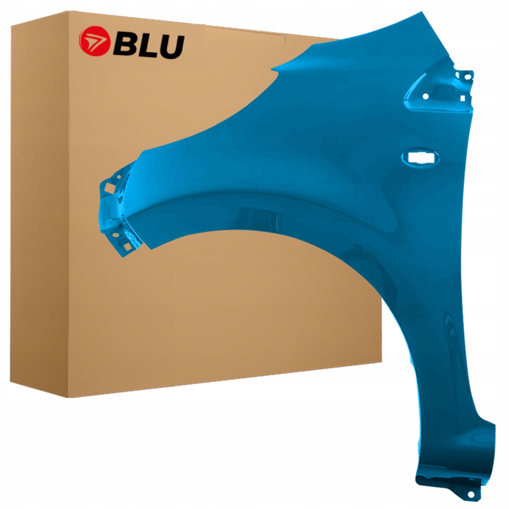 Blu Blatník Citroen C1 Elx levý modrý 05-14 přední pozink BlauElektra