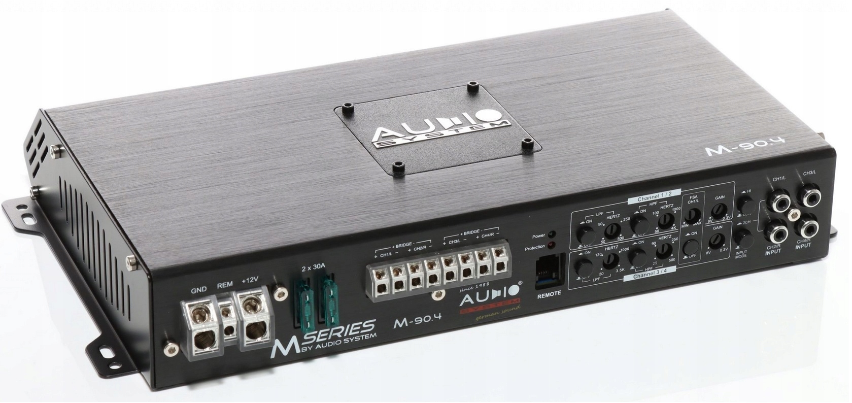 Audio System M-90.4 4-kanálový automobilový zosilňovač triedy A/b Smd