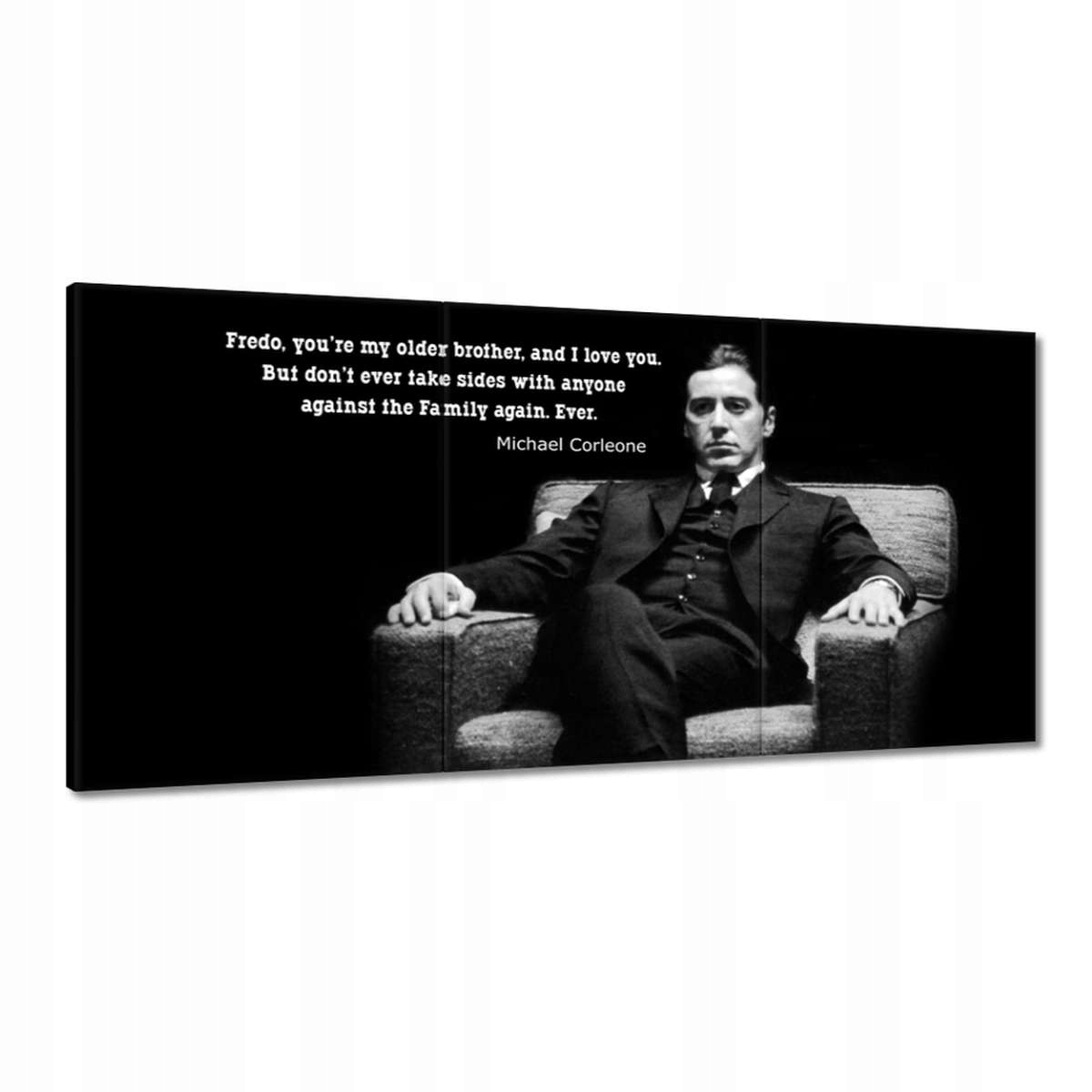 Obrazy 180x90 Citáty z Krstného otca