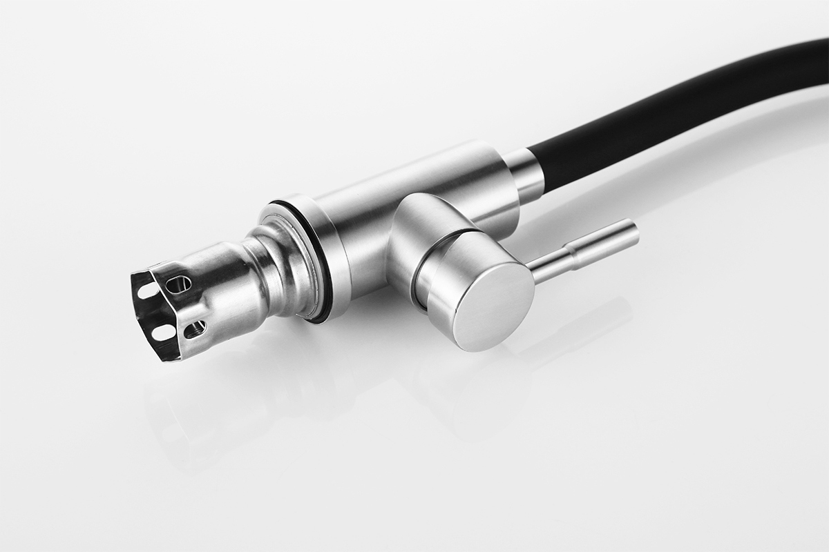 Flex czarna bateria kuchenna, łazienka, elastyczna, loft, stal nierdzewna Typ montażu stojąca