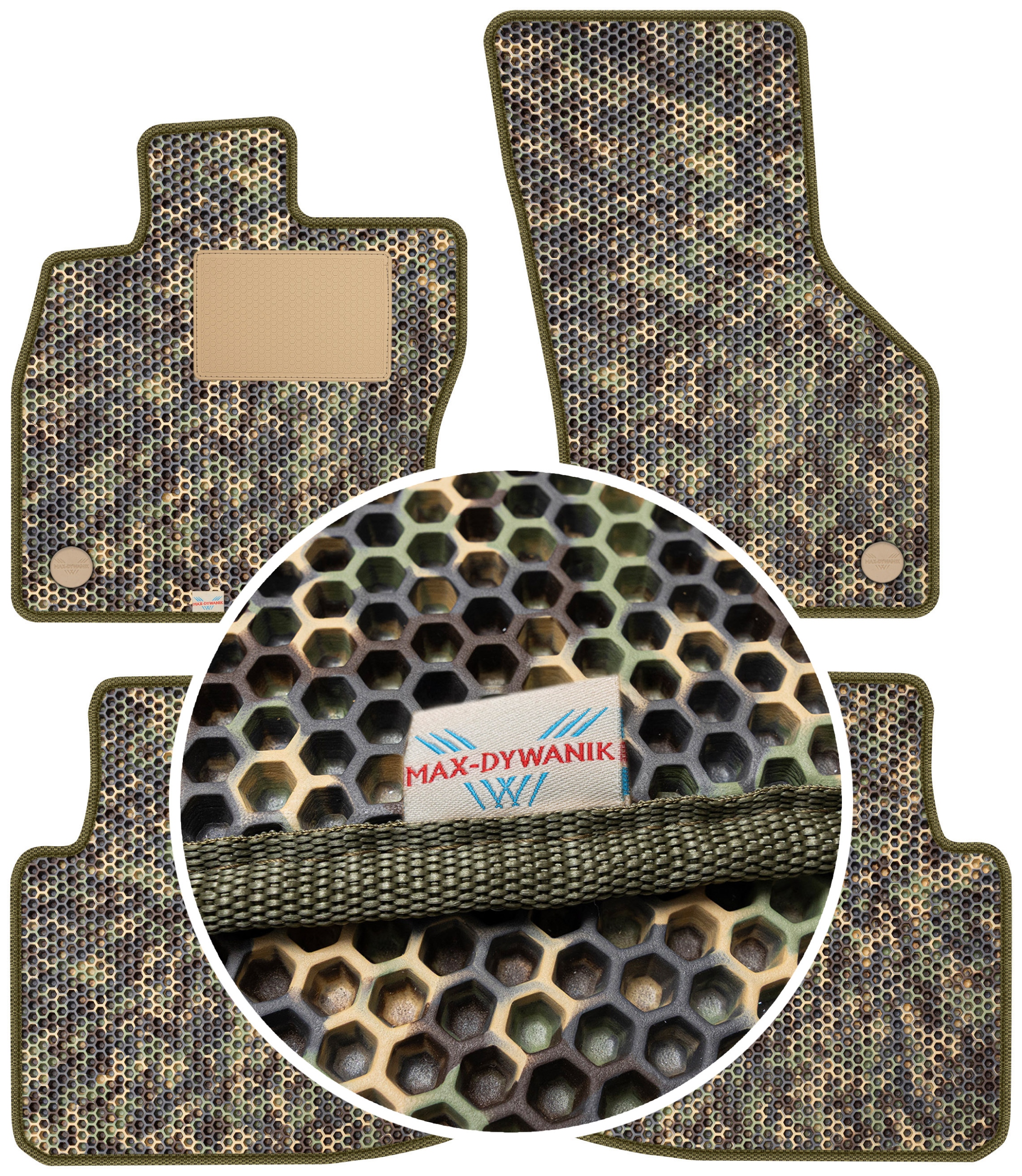 Škoda SuperB IV 2023 Gumové rohože do auta Eva Moro