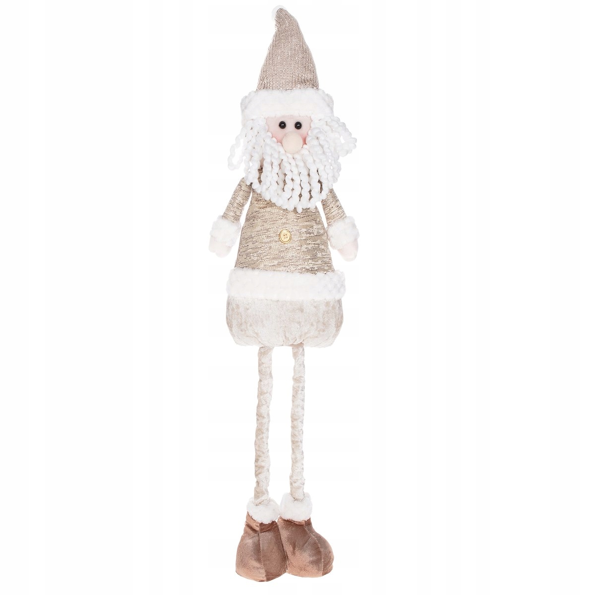 MIKOŁAJ SKRZAT ŚWIĄTECZNY TELESKOPOWE NOGI STOJĄCE PREZENT FIGURKA 80cm XXL Stan opakowania oryginalne