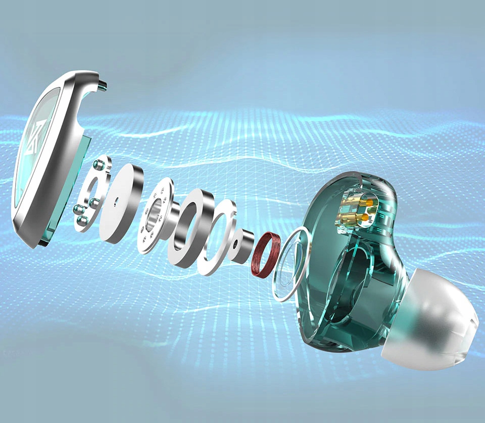 3 PARA 3 SŁUCHAWKI DOUSZNE DOKANAŁOWE KZ EDA Marka Inna