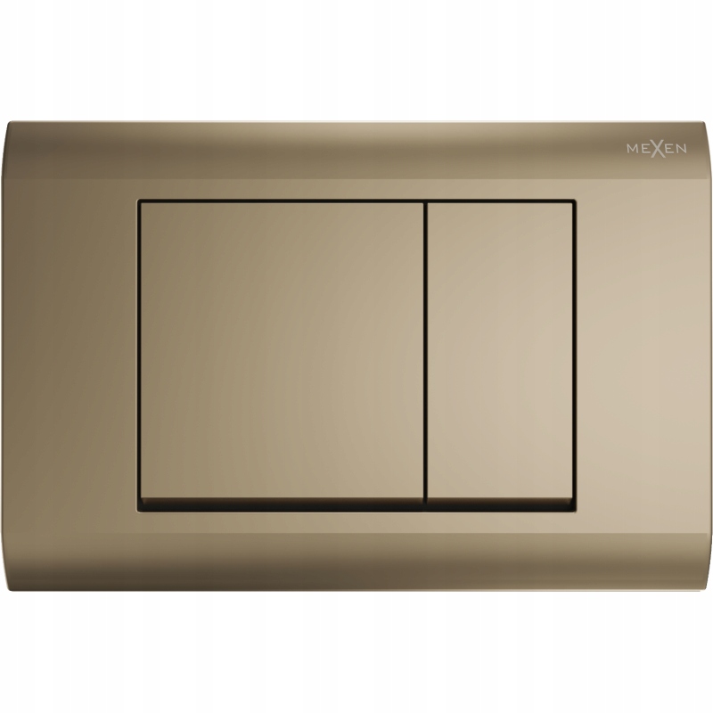 Mexen Fenix 01 splachovací tlačítko, Zlatá