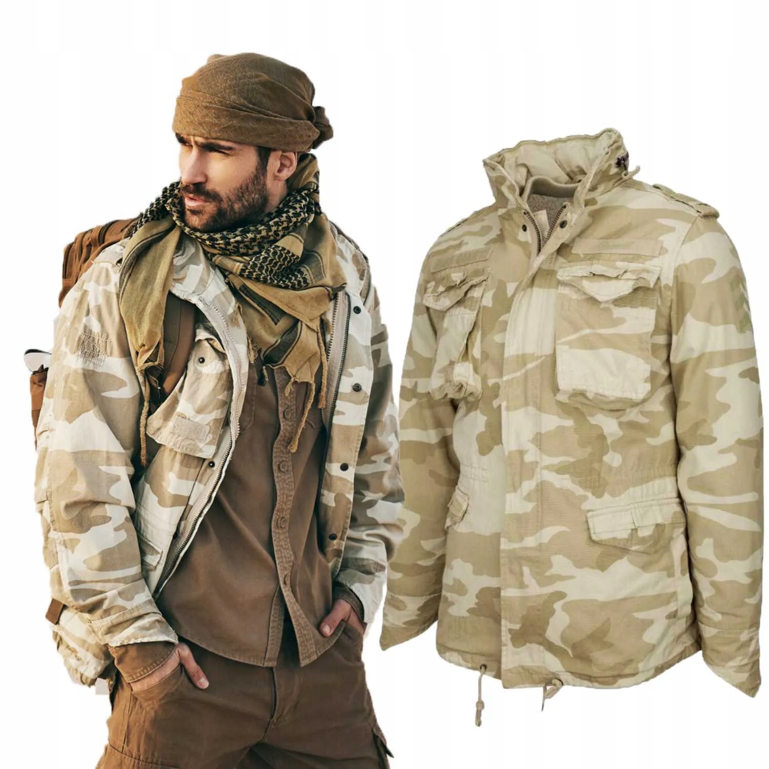 Bunda Brandit M65 Giant DesertStorm 5XL