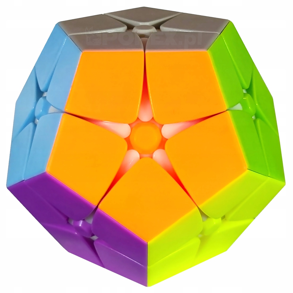 ORYGINALNA KOSTKA MEGAMINX 2x2 KILOMINX GRA PREZENT DLA DZIECKA + PODSTAWKA