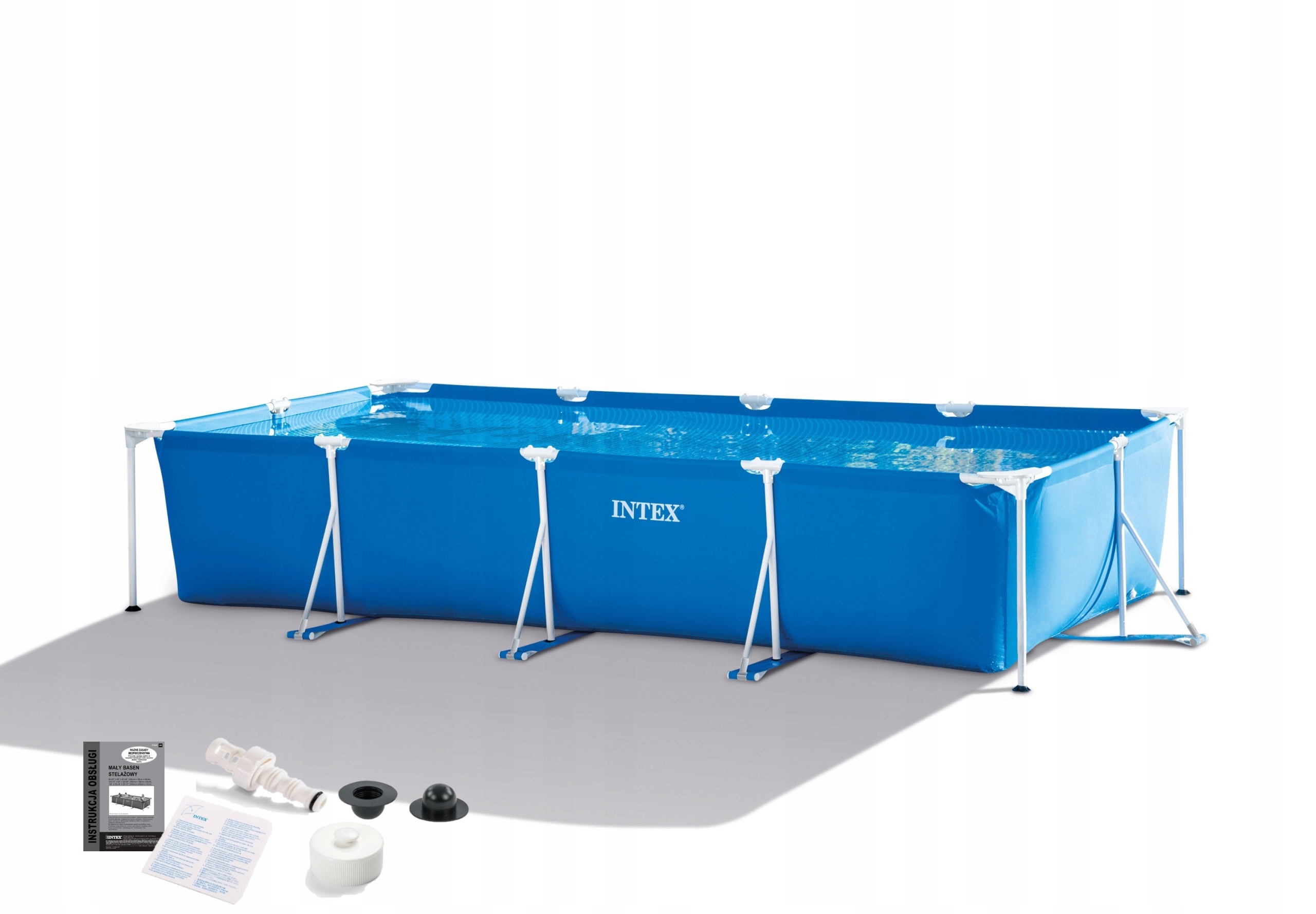 

Basen ogrodowy stelażowy 450x220x84 cm 28273 Intex